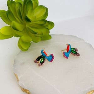 🌴Pretty Hummingbird Stud Earrings
